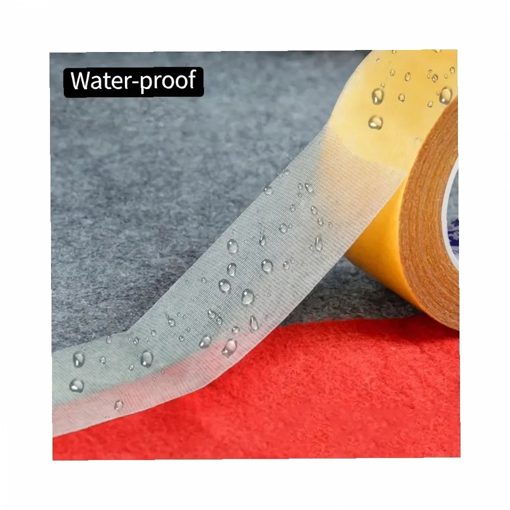 Double-Sided Tape Super Strong Adhesive Heavy Duty for Carpet Leather Wall Floor Fixing, No Residue Synthetic Rubber