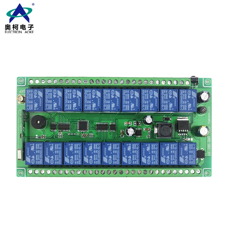 DC12-24V 18 Channels Universal Long Range Multi-function Security alarm/alart RF Wireless Remote Controller Switch