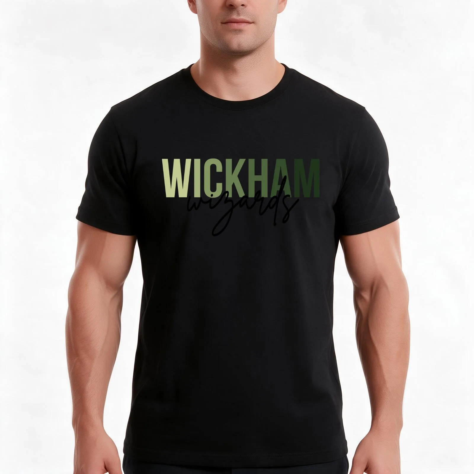 Wickham Wizards Simple (Best on Light) T-Shirt Summer Casual Cotton Tee Oversized Streetwear Tops Vintage Graphic Print