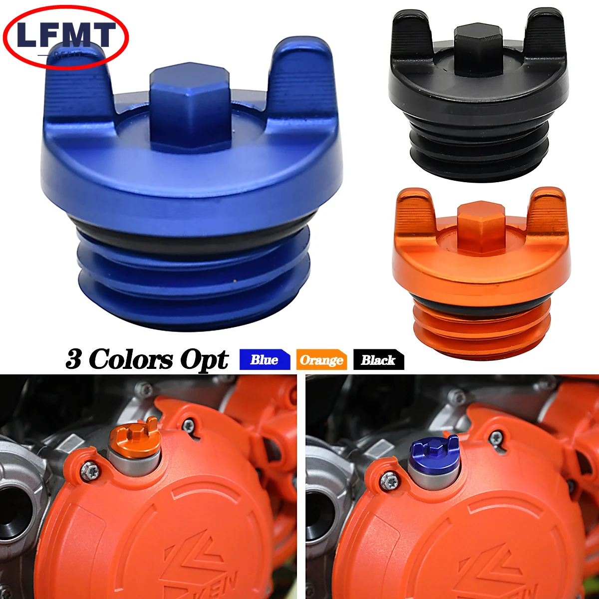 

Motocross Engine Oil Filler Plug Cap Cover For KTM EXC EXCF XCF XC XCW XCFW SX SXF 125 150 200 250 300 350 450 525 530 2004-2023