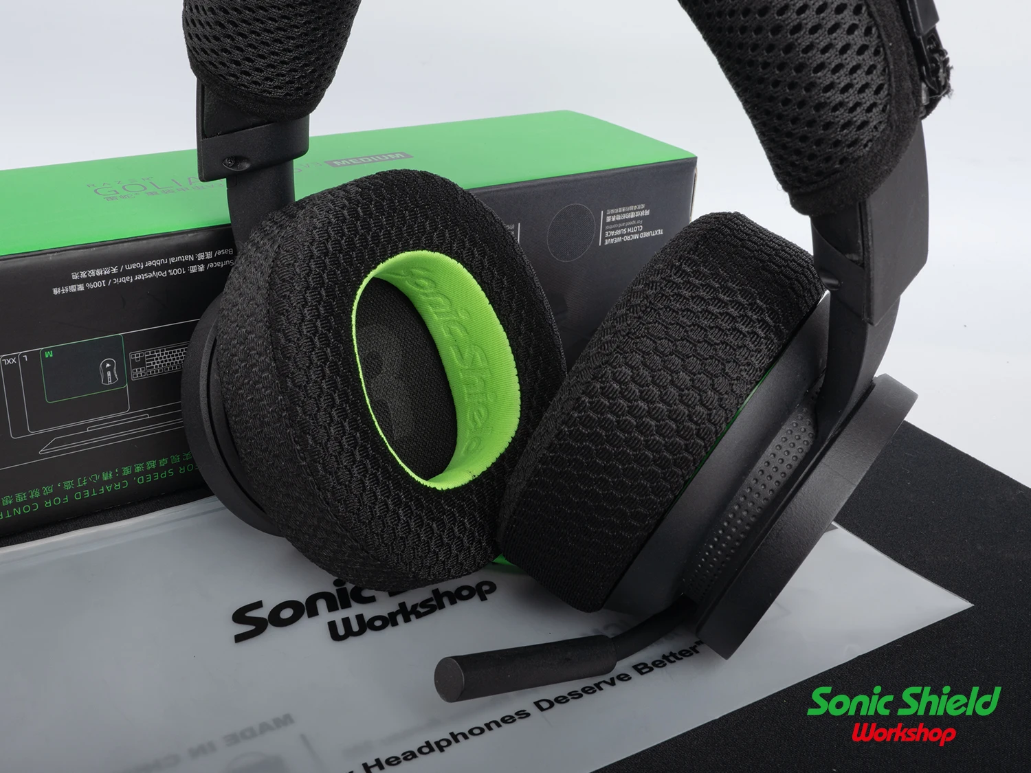 Nauszniki do słuchawek Microsoft Xbox Wireless (wersja 2024) i przewodowych słuchawek stereo Xbox, edycja specjalna z okazji 20-lecia. — zdjęcie produktu 6
