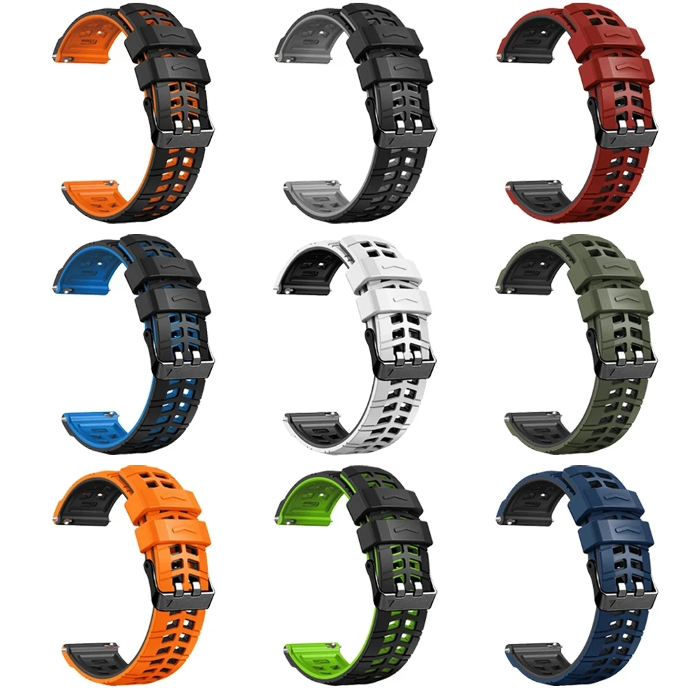 For Garmin Venu 2 Sport 22mm Wristband For Forerunner 965 265 255M Vivoactive 4 Silicone Bracelet Watch Strap Replacement Correa