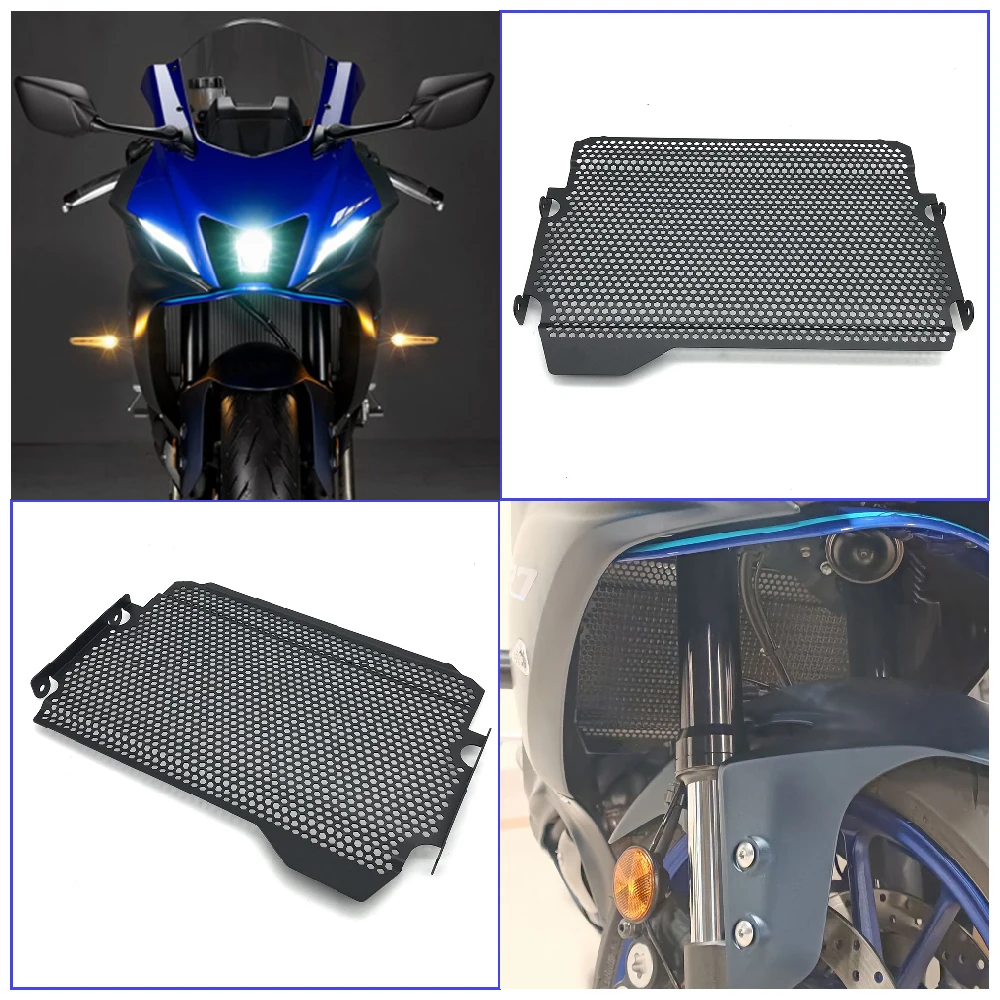 Fits for Yamaha YZF R7 ABS YZFR7 YZF-R7 2022 2023 2024 2025 Motorcycle Engine Radiator Guard Grille Cover Front Cooler Protector