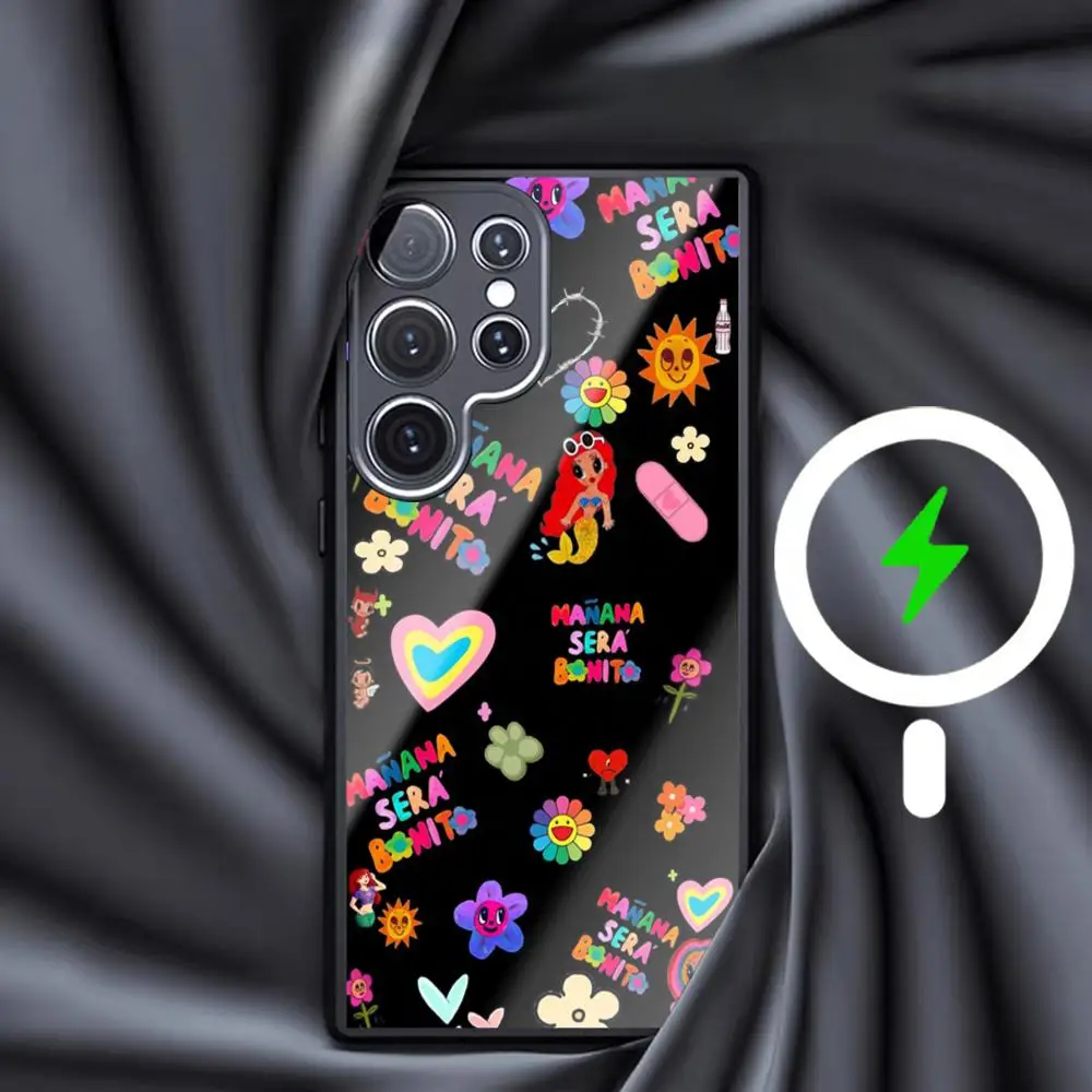 Beauty Singer KG-Karol G Hot Phone Case For Samsung S26 S25 S24 S23 S22 S21 S20 Plus Ultra Fold A Glass Magnetic Case