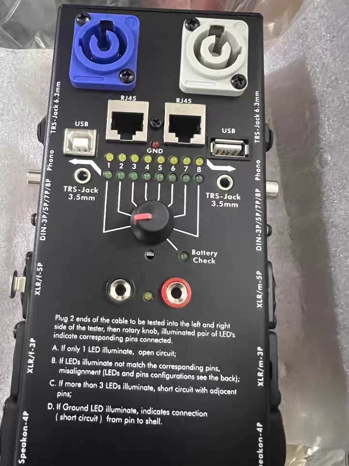 CT-88/CT78 Separate Multifunctional Line Tester Xanon Signal Line Tester HDM Automatic Audio Side Line Tester
