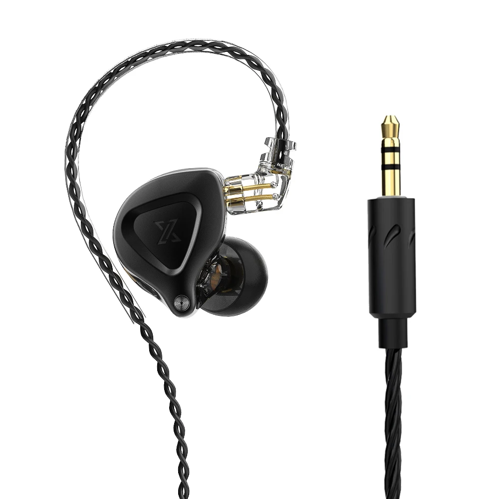 QKZ ZX2 Dynamic Drive Earphone HIFI Bass Earbud Sport Music Noise