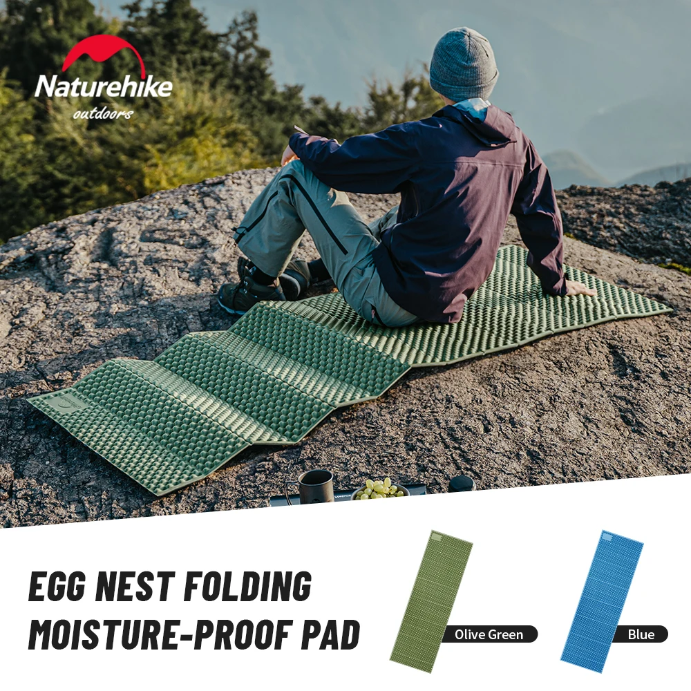 Naturehike 2024 New Camping Mat Ultralight Warm Moistureproof 1 Person Sleeping Pad Widen Winter Hiking Travel 2 Person Mats