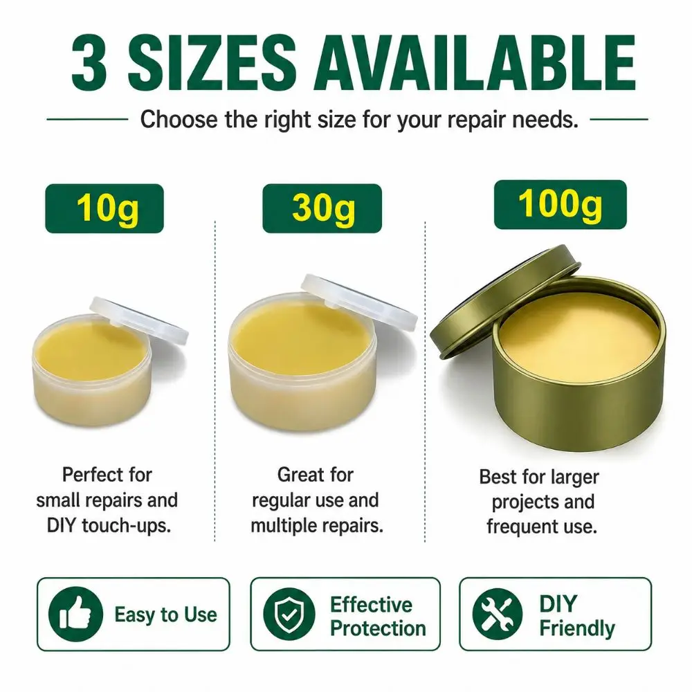New No-Clean Soldering Flux Paste Lead-Free Rosin Base Rosin Flux 100g/30g/10g Solder Flux Precision Soldering