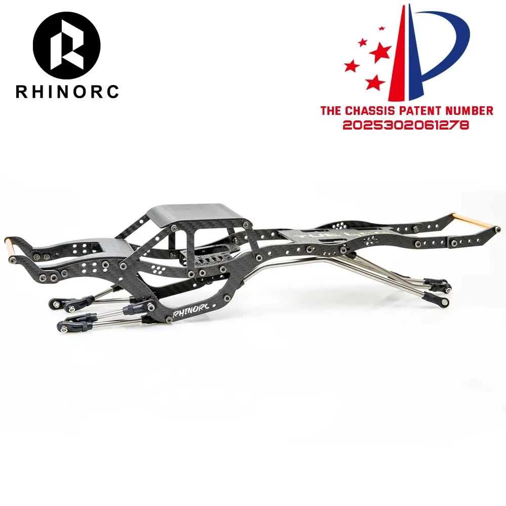 RhinoRC YUE LCG V2 1/10 Scale Pro Shafty Crawler Rig Chassis