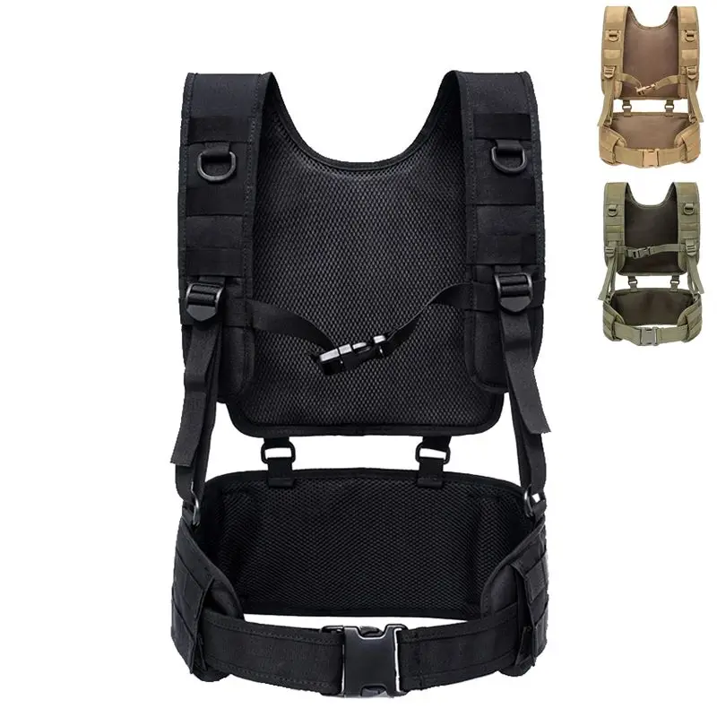 Men\'s Military Tactical Vest Outdoor Hunting Shooting Training Protective Equipment Combat Armor Airsoft Combat Accessories