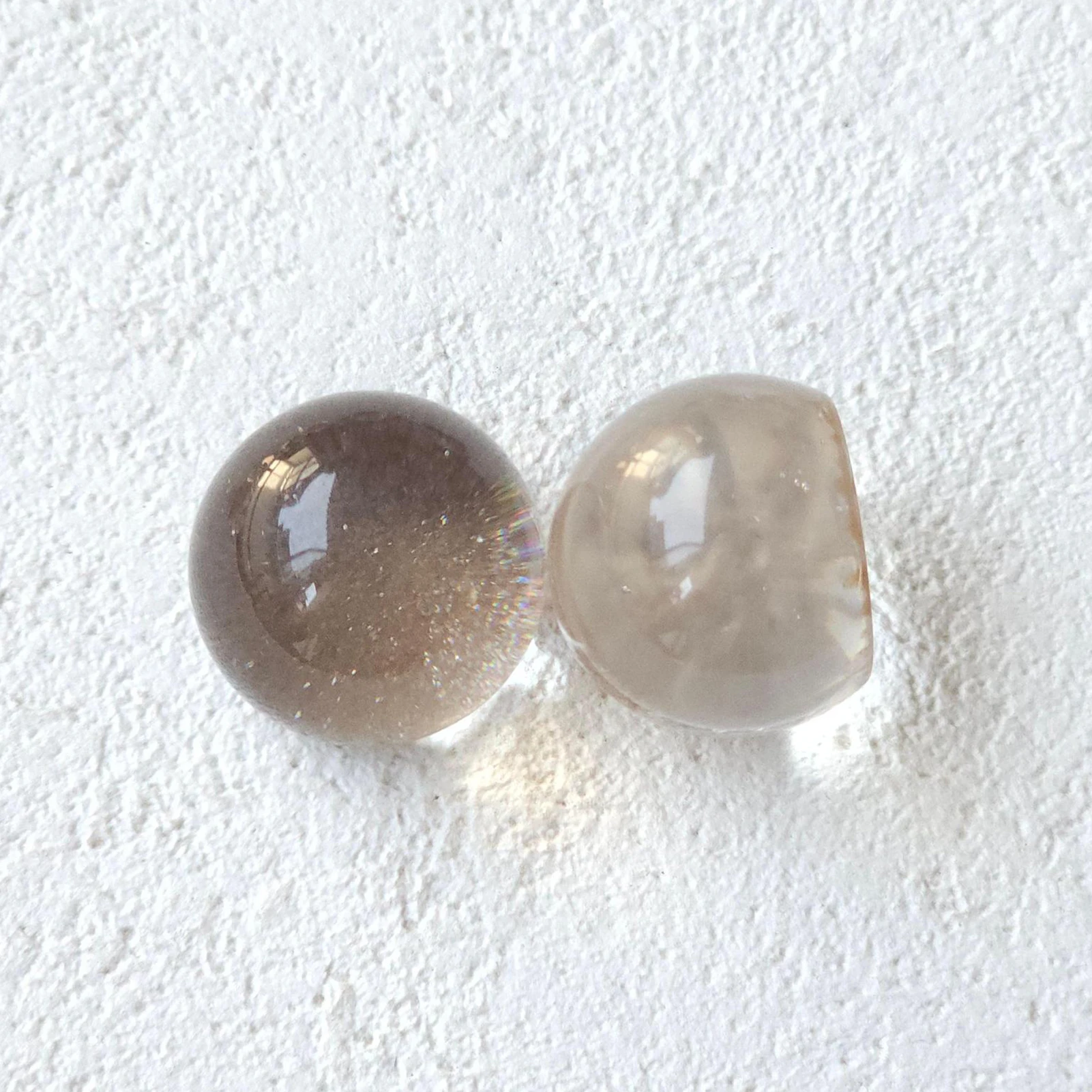 20mm Transparent Resin Ball Charms 10pcs Garment Colorful rhinestone Beads for DIY Shoe Customization Decoration