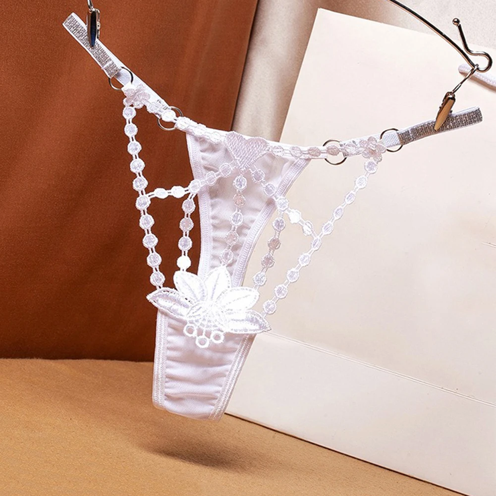 Ropa interior diaria de cintura baja, ropa interior en forma de T, 1 talla seductora, adecuada para todas las estaciones, nuevo patrón Floral