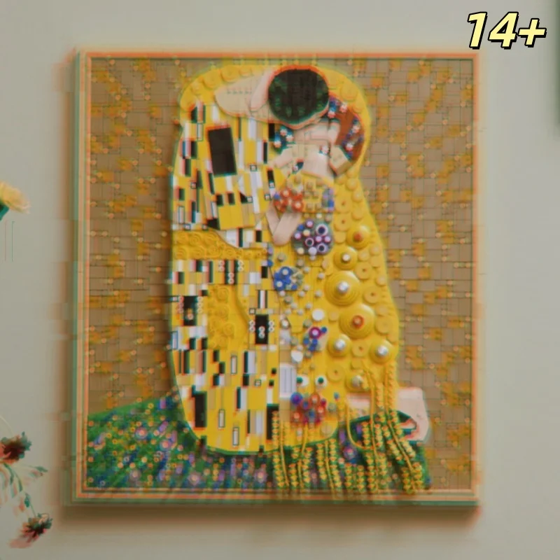 2026 New Famous Painting Model Building Blocks 4000pcs Home Decor 3D Collectible Creative DIY Art Bricks Toy Gift For Adults