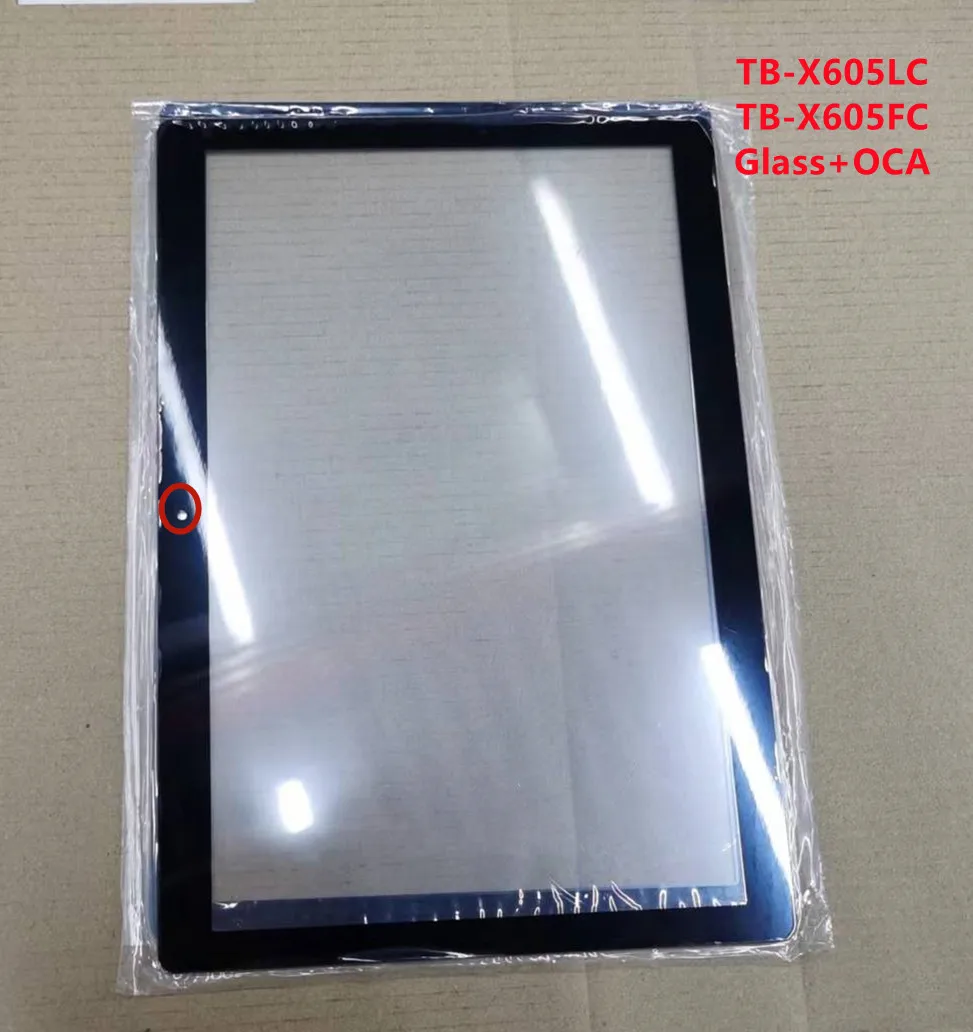 Novo Original Para Lenovo Tab 5 Plus M10 TB-X605FC TB-X605LC X605FC X605LC Touch Screen Painel Frontal de Vidro Exterior Com OCA Substituir