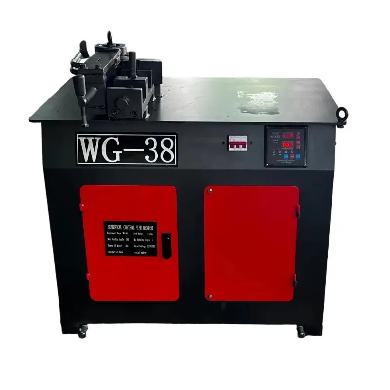 DW38NC Semi-automatic  Simple Manual Hydraulic Stainless Steel Pipe and Tube  Profile Bending Machine