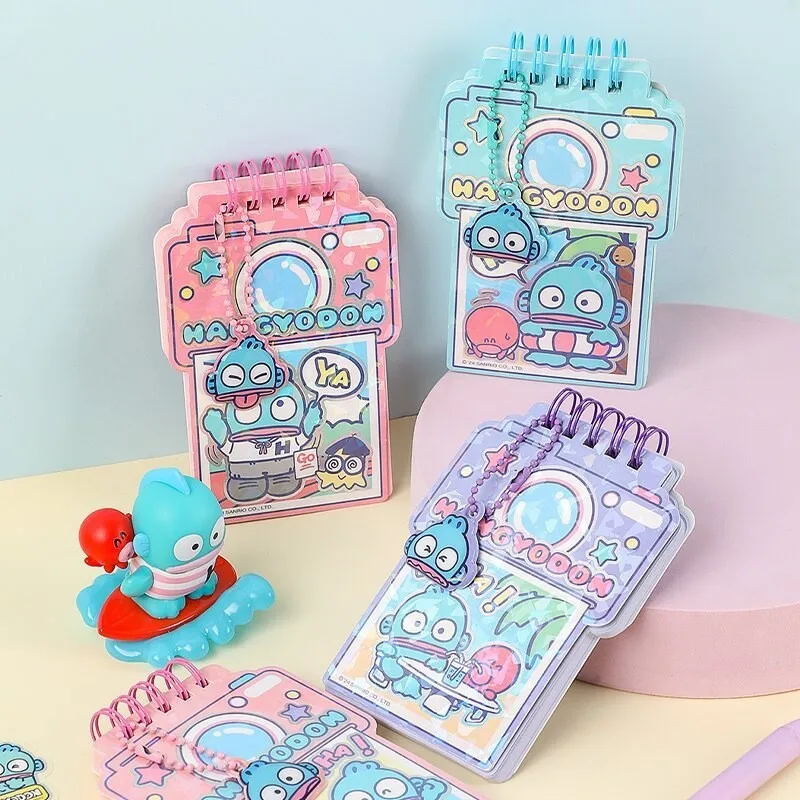 Imagem -03 - Sanrio Papelaria Autêntico Hangyodon Notebook Memo Pad Peixe Palhaço Note Book Livros do Diário Estudante Papelaria Escritório Pcs