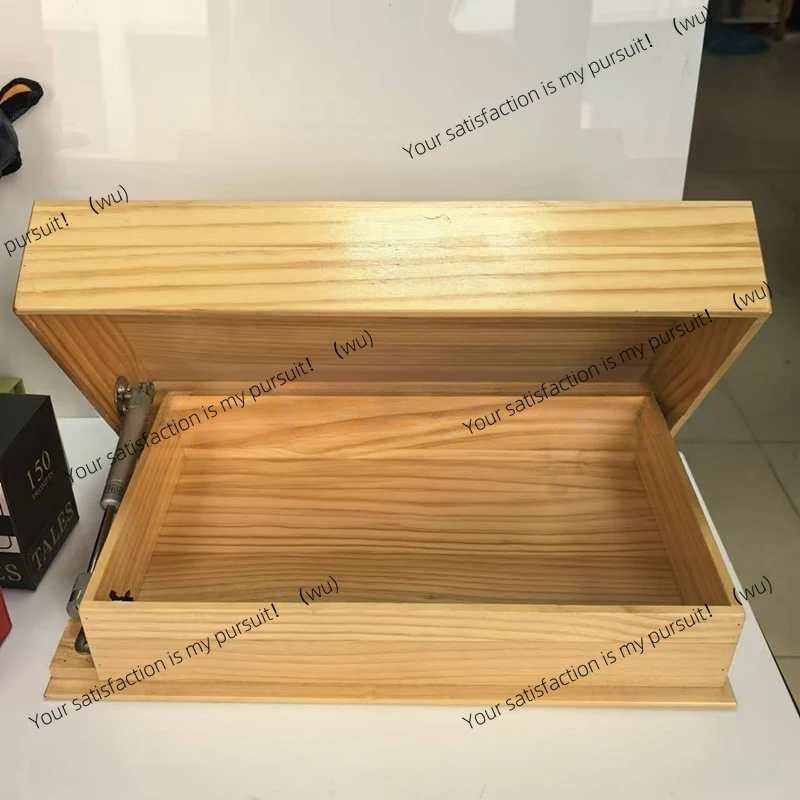 ZOCI-Magic Flap Designer Shelf With Secret Compartment Concealed Floating Shelf Wall-mounted Storage Solution Hidden Shelf Decor