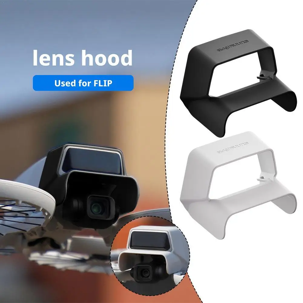 Lens Cover For DJI Flip Prevent Glare Light Quick Release SunShade Gimbal Protective Lens Hood For DJI Flip Drone Accessories