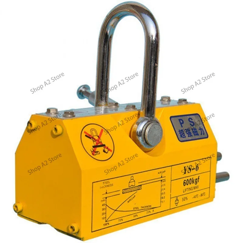 Hoist Magnetic Crane Strength 2 Tons Magnet 3 Disk Hoisting Magnetic Crane