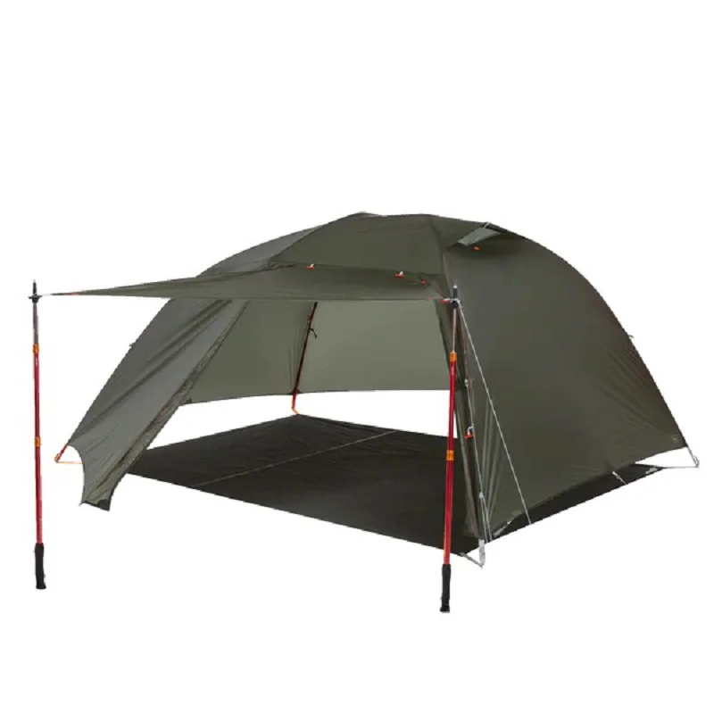 15D 20D Nylon Silicone Coating Waterproof China German 2 Person Hiking Backpacking ultra Light Single Camping Tent Outdoor