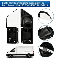 Petrol Fuel Filler Tank Housing Cover & Flap Cap for Ford Transit 150 250 350 350HD 2015-2023 CK4Z5427936A CK4Z61405A26B