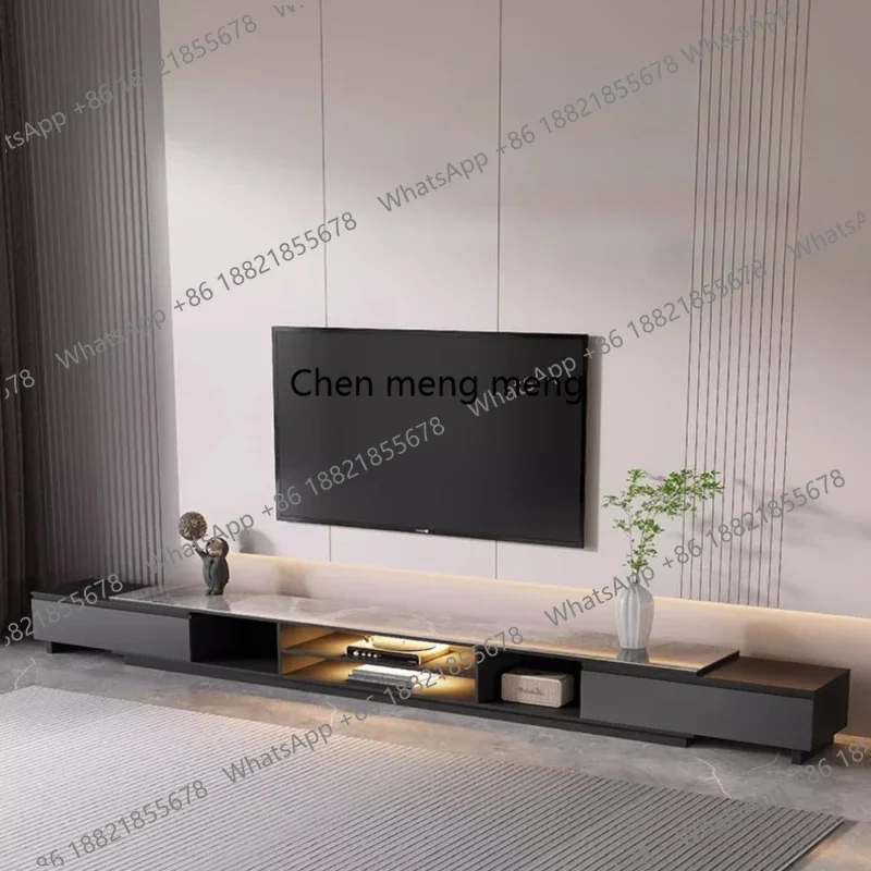 Modern Luxury  Universal Tv Stand Adjustable Coffee Table Living Room Tv Stand Designer Showcase Mueble Para Televisor Furniture
