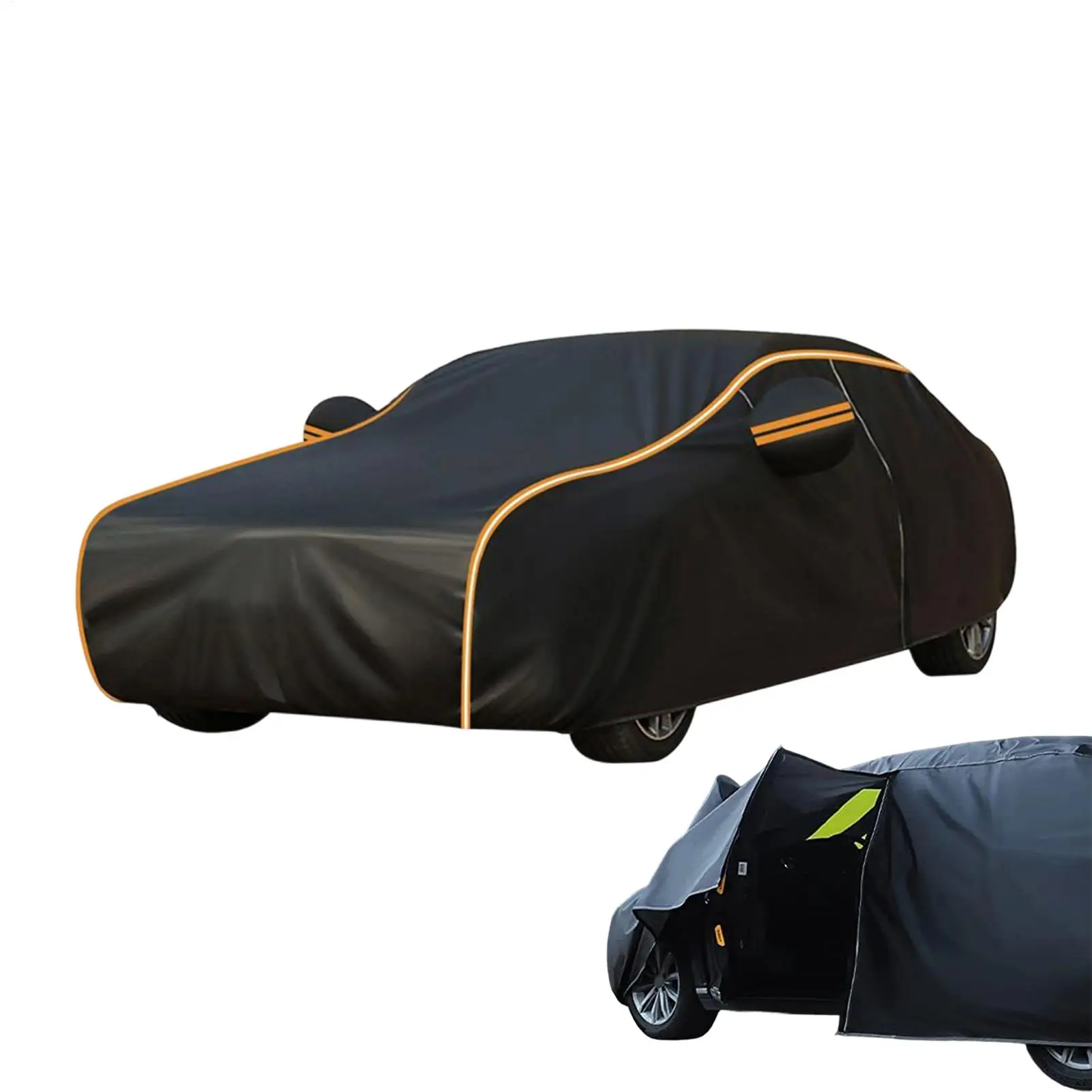 

Car Covers Outdoor Waterproof Sun Rain Snow Protection UV Auto Cover Cold Weather Car Cover Scratch-resistant Dustproof Cover