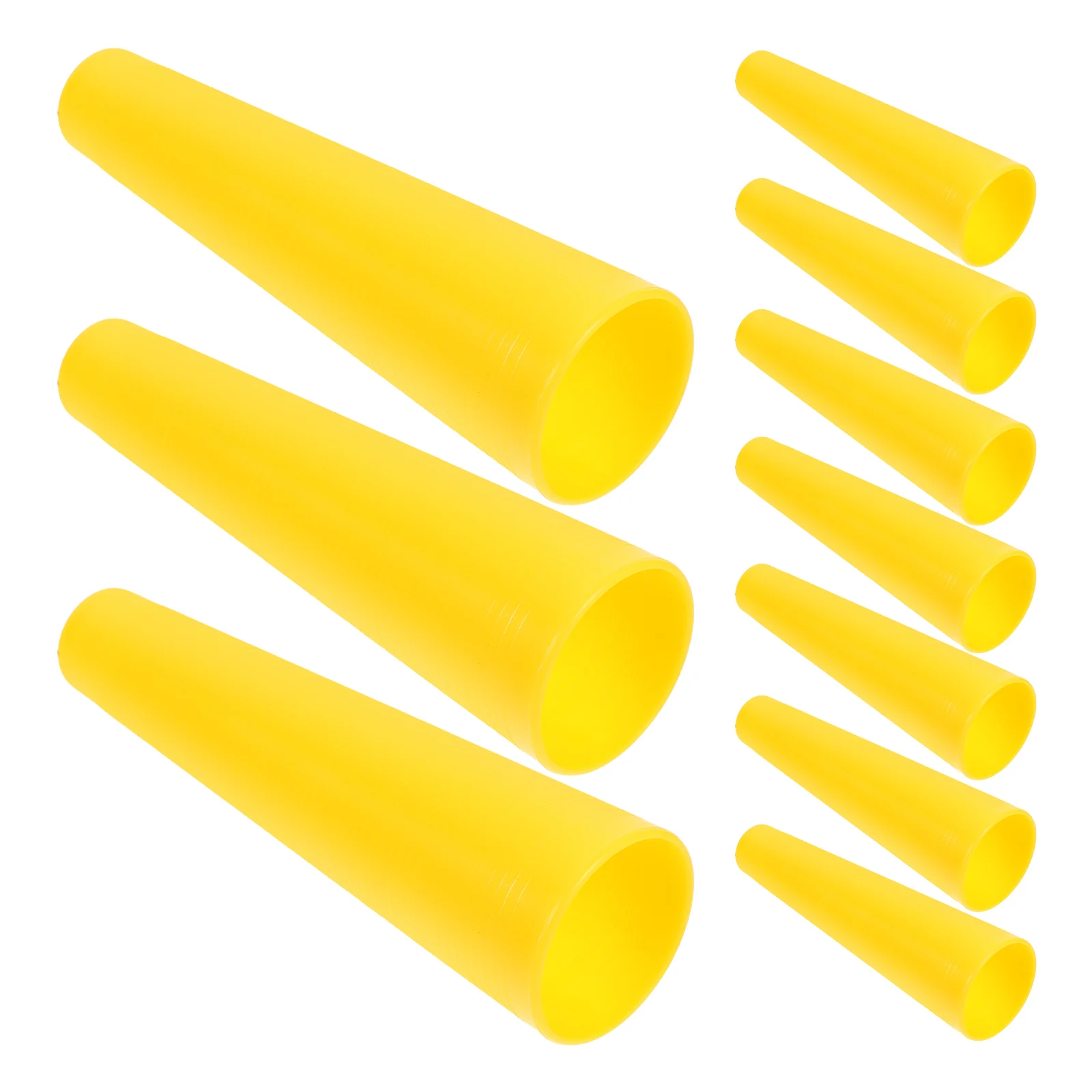 

10Pcs Plastic Yarn Cones Tapered Pvc Thread Management for Sewing Embroidery Crochet Bobbins Yarn Winding Board Accessories
