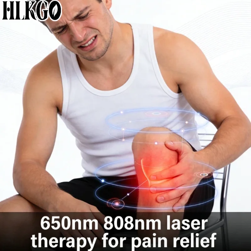 Professional High Power 1295mW 808nm Laser Therapy Device, for Osteoarthritis Spinal Degeneration Nerve Pain Treatment