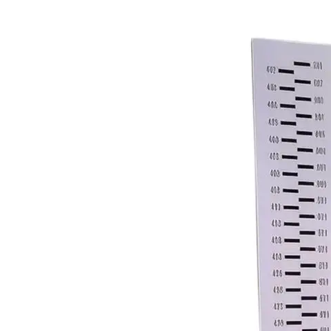 Construction Grade Barcode Stickers 10pcs for DINI03 DNA03 For LS10 LS15 Digital Levels 50cm ABS Waterproof Labels