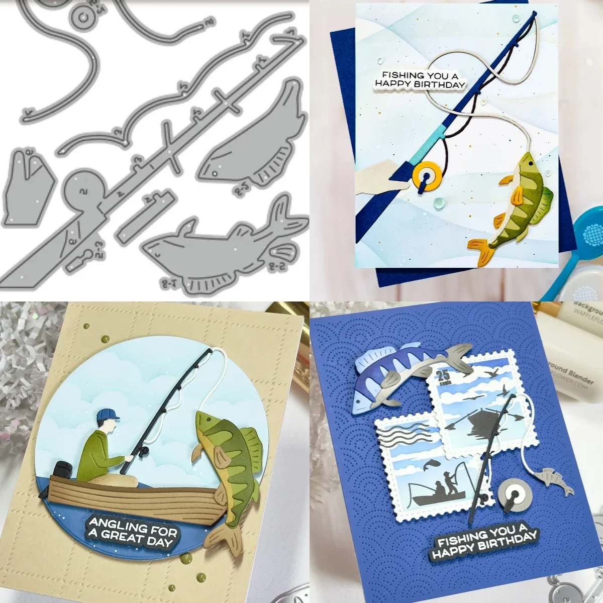 2026 New Reel In Metal Cutting Dies For Scrapbook Diary Decoration Embossing Template DIY Greeting Card Handmade