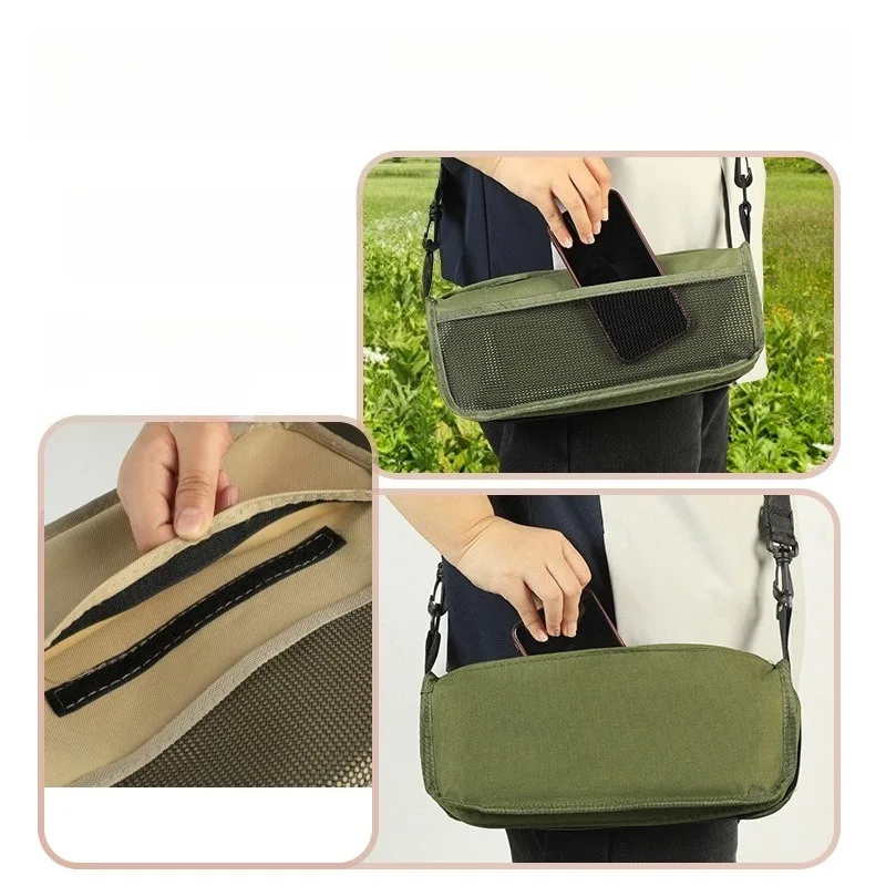 Creative Outdoor Backpack Folding Pencil Case Stool Portable and Easy Camping Equipment Shoulder Bag Stool Sports Folding Chair
