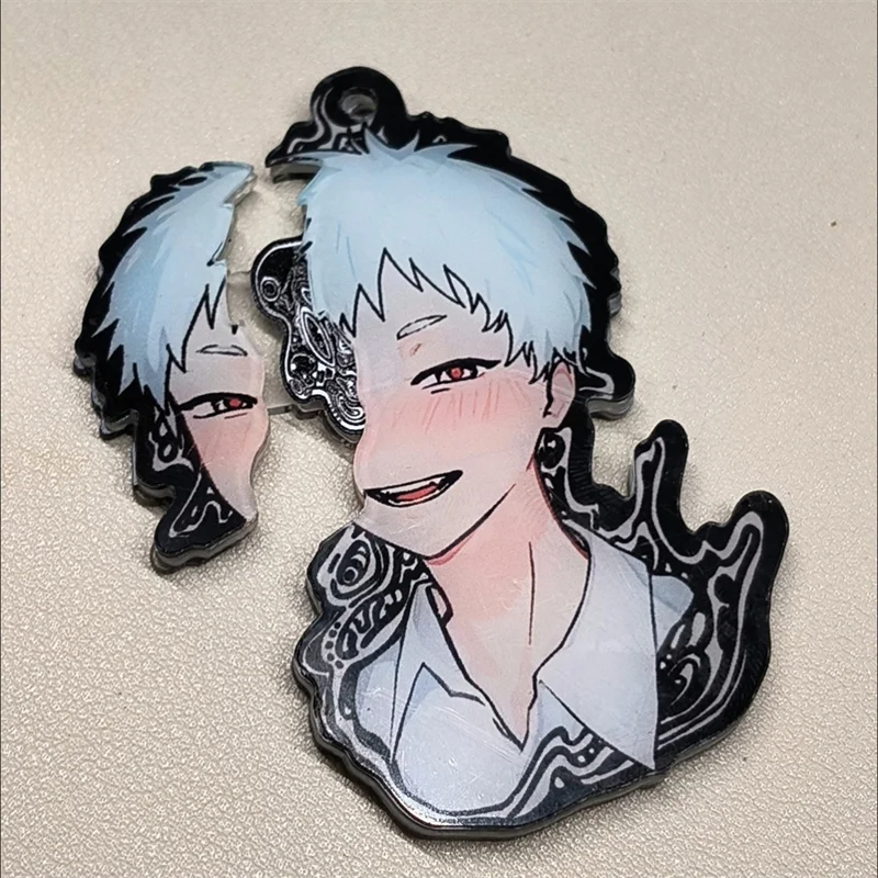 Anime Die Sommer Hikaru Died Kido Hikaru Cosplay Schlüsselbund Acryl Ornament Schlüssel Kette Figur Nette Schlüsselring Tasche Zubehör Prop – Detail 6
