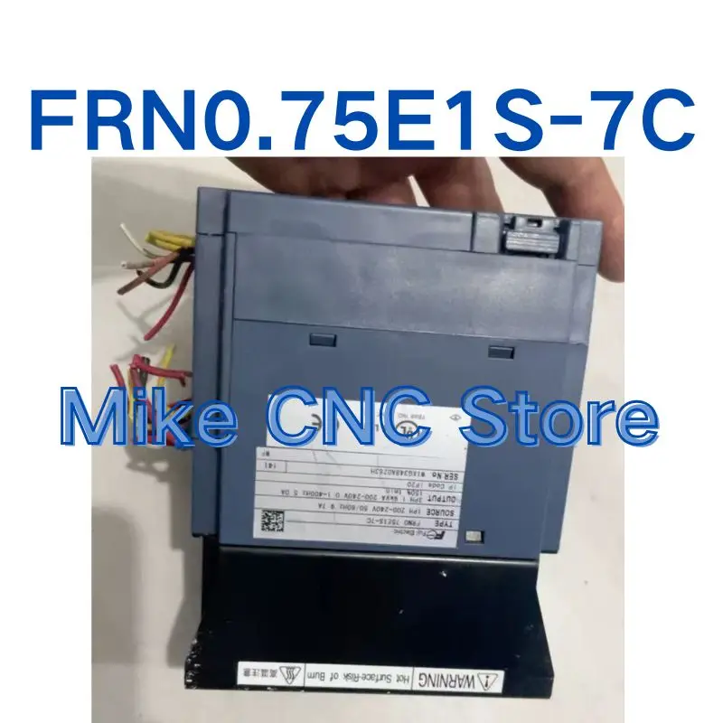 Second hand FRN0.75E1S-7C inverter tested OK and shipped  quickly