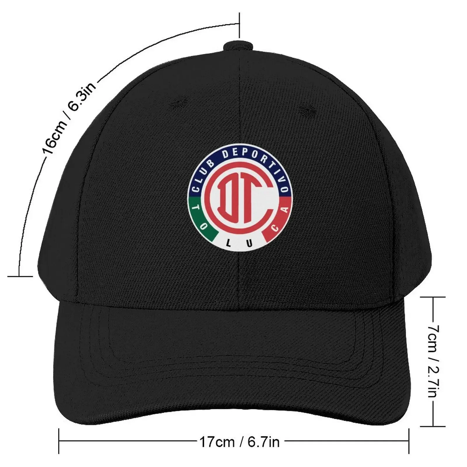 Deportivo Toluca Futbol Club Mexican Diablos Rojos Baseball Cap Sports Cap hats for men Trucker Hats For Men Women's