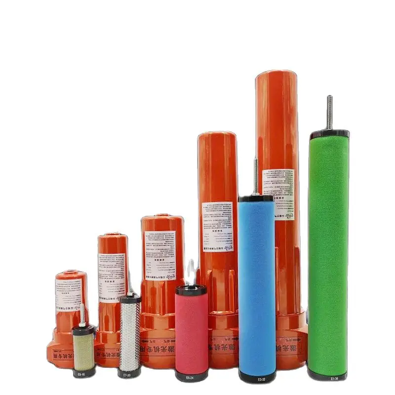 16KG High Pressure Air Compressor Precision Filter for High Efficiency Water Oil Removal for Laser Machine Precision Filter
