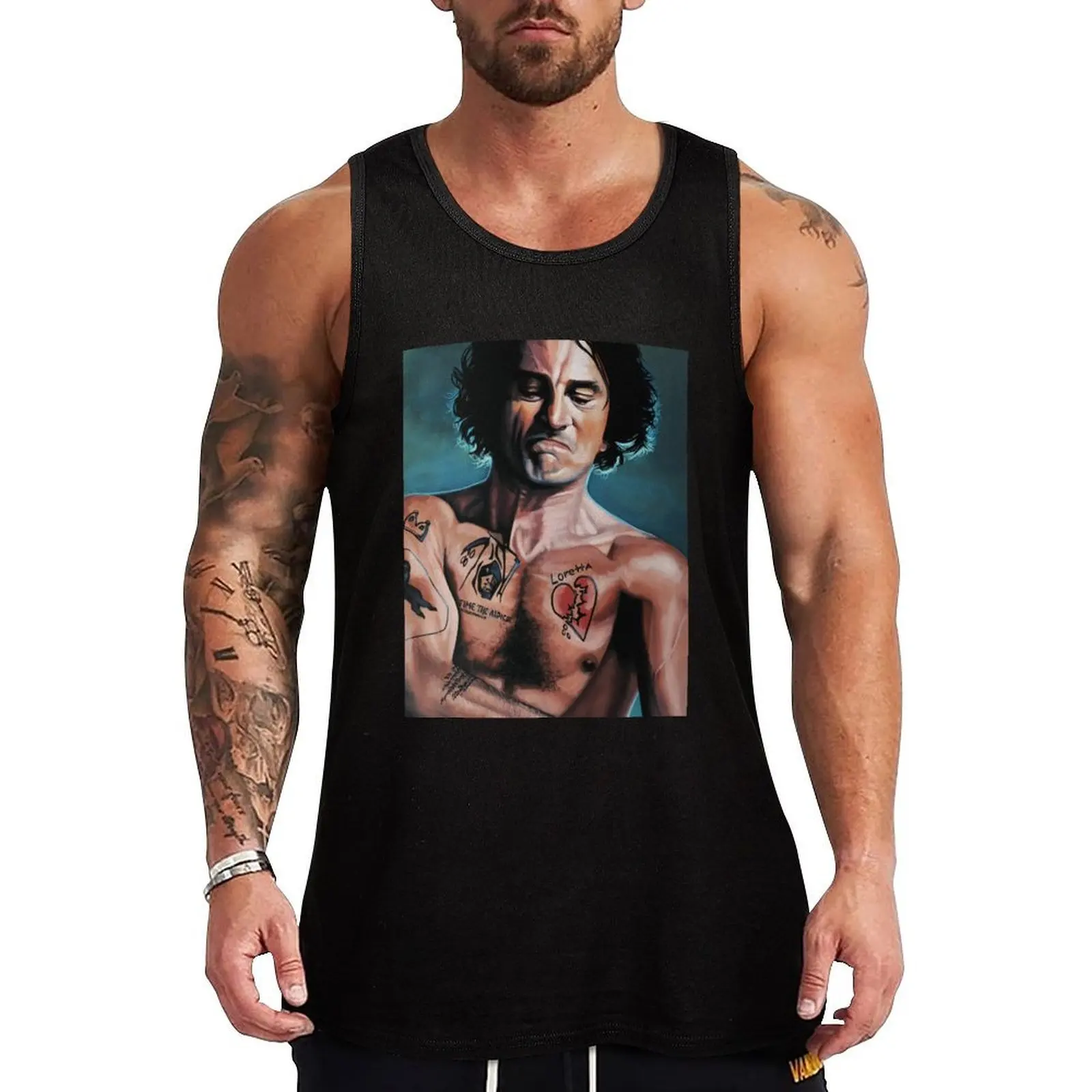 

Robert de Niro in Cape Fear Painting Tank Top Landscape Print Tank Top Nature Graphic Sleeveless