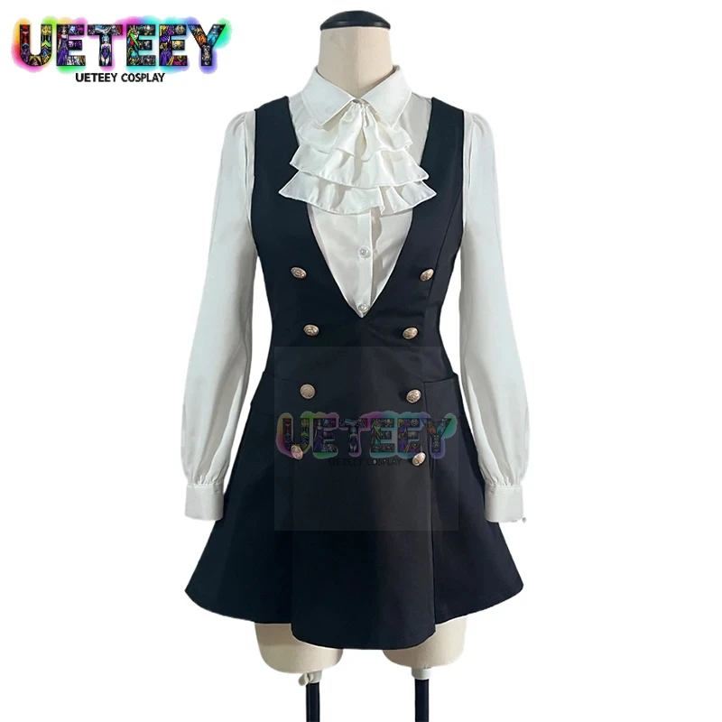 UETEEY Shirakiin Riricho Cosplay Inu x Boku SS Cartoon Halloween Woman Cosplay Costume Halloween