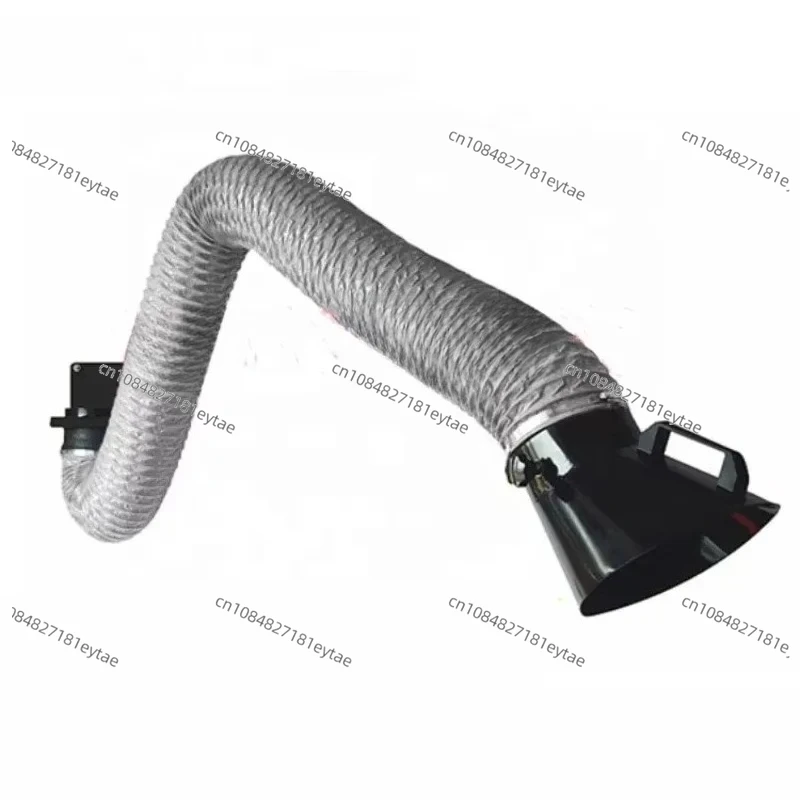 Flange and Wall Mounted Bracket Industrial Dust Welding Fume Extraction Arm 2m  4m
