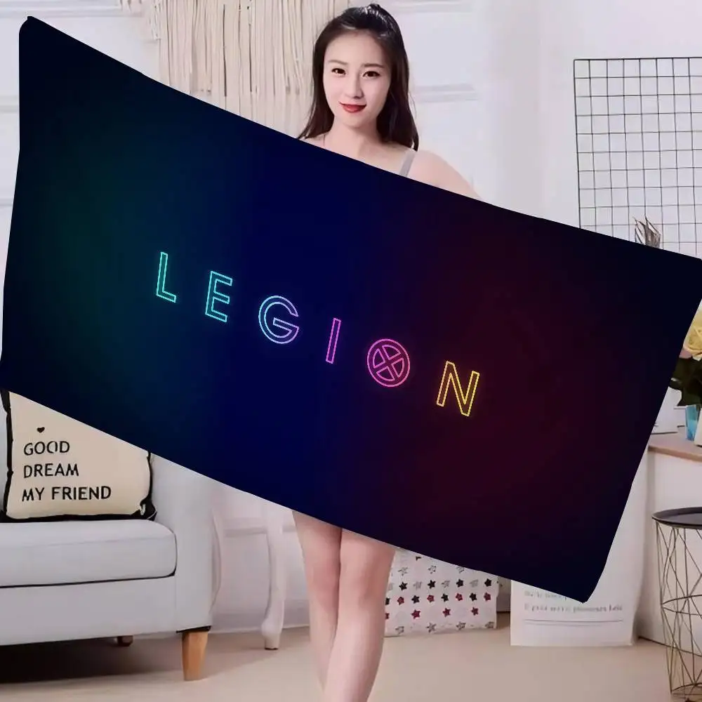 Lenovo Legion Microfiber Printed Beach Towel Mountain Climbing Yoga Beach Swimming Running Absorbent Soft Towel