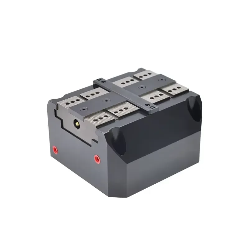 Pneumatic Hydraulic Self-centering Vise Two-way Precision Vise Machining Center Vise Concentric Clamp