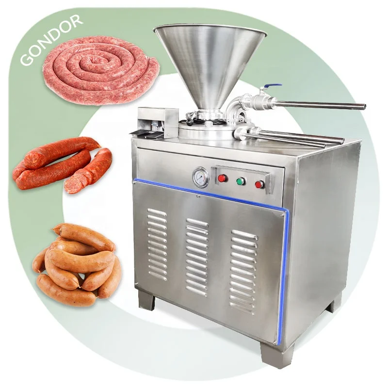 Sausage Filler Make Stuffer Saucisse 26l 50l Hydraulic Enema Automatic Fully Automated Machine For Sausage