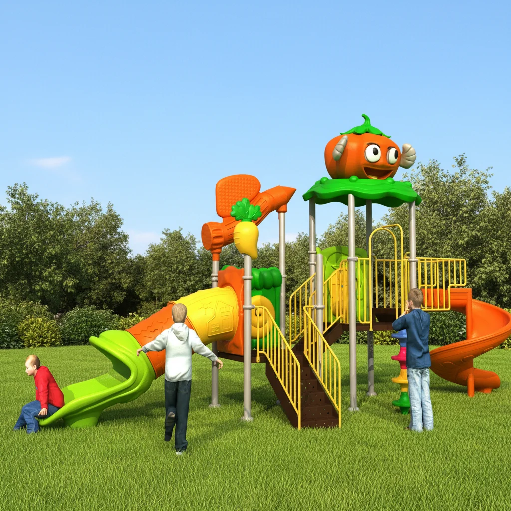Multi-Functional High Quality Playground Slides, Strong Durable Kids Outdoor Play Equipment, Safe Fun Climbing Toys for Children