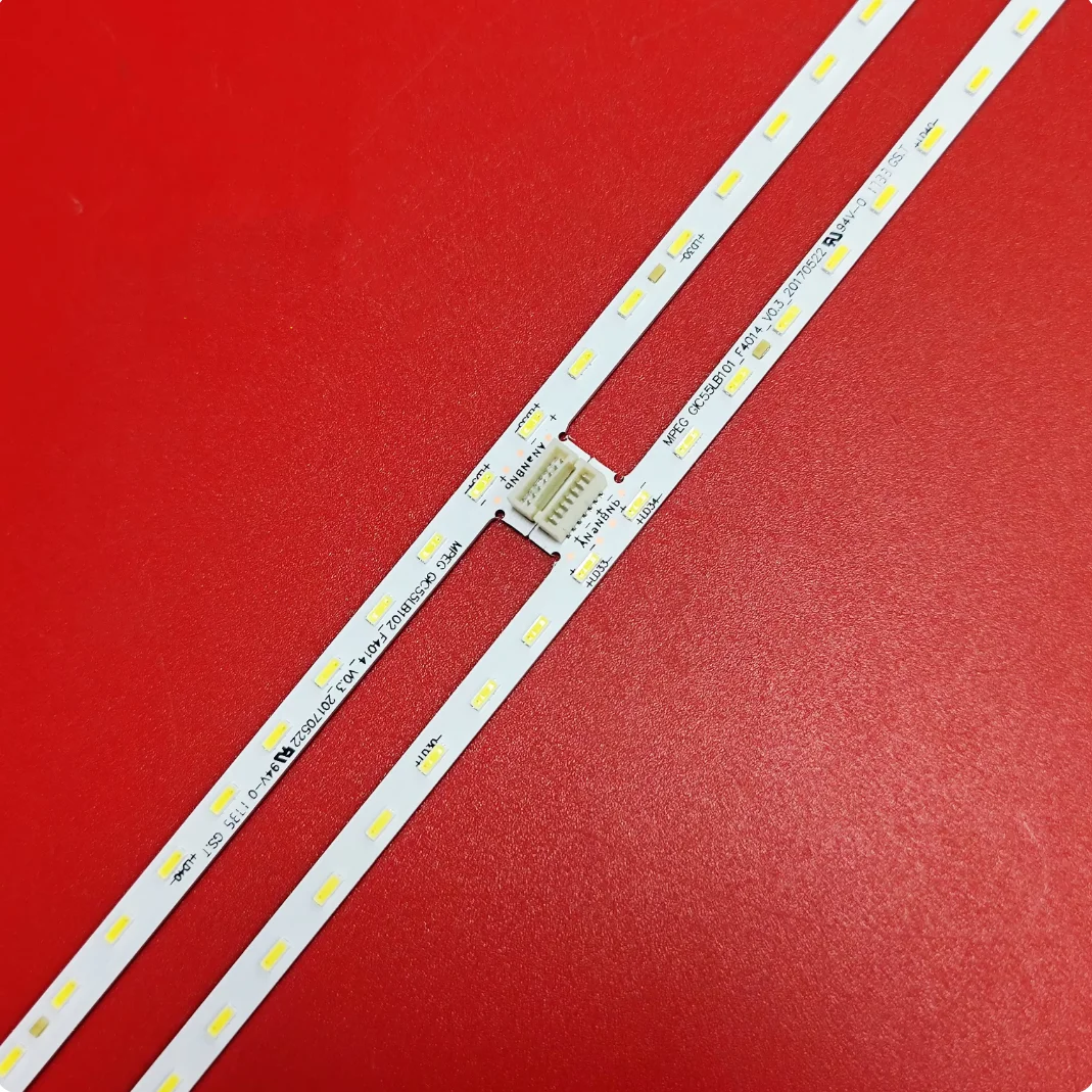 LED backlight stirp For TCL  55P6 55A860U L55A88DU Y55A690 GIC55LB101_F4014_V0.3 55HR411S66A1 4C-LB5566-HR04L