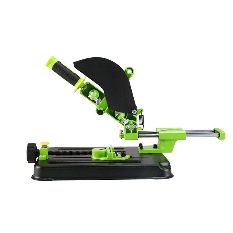 New Pull Rod Type Angle Grinder Bracket Angle Grinder Bracket Cutting Machine Bracket Maximum Clamping 150CM Aluminum Alloy