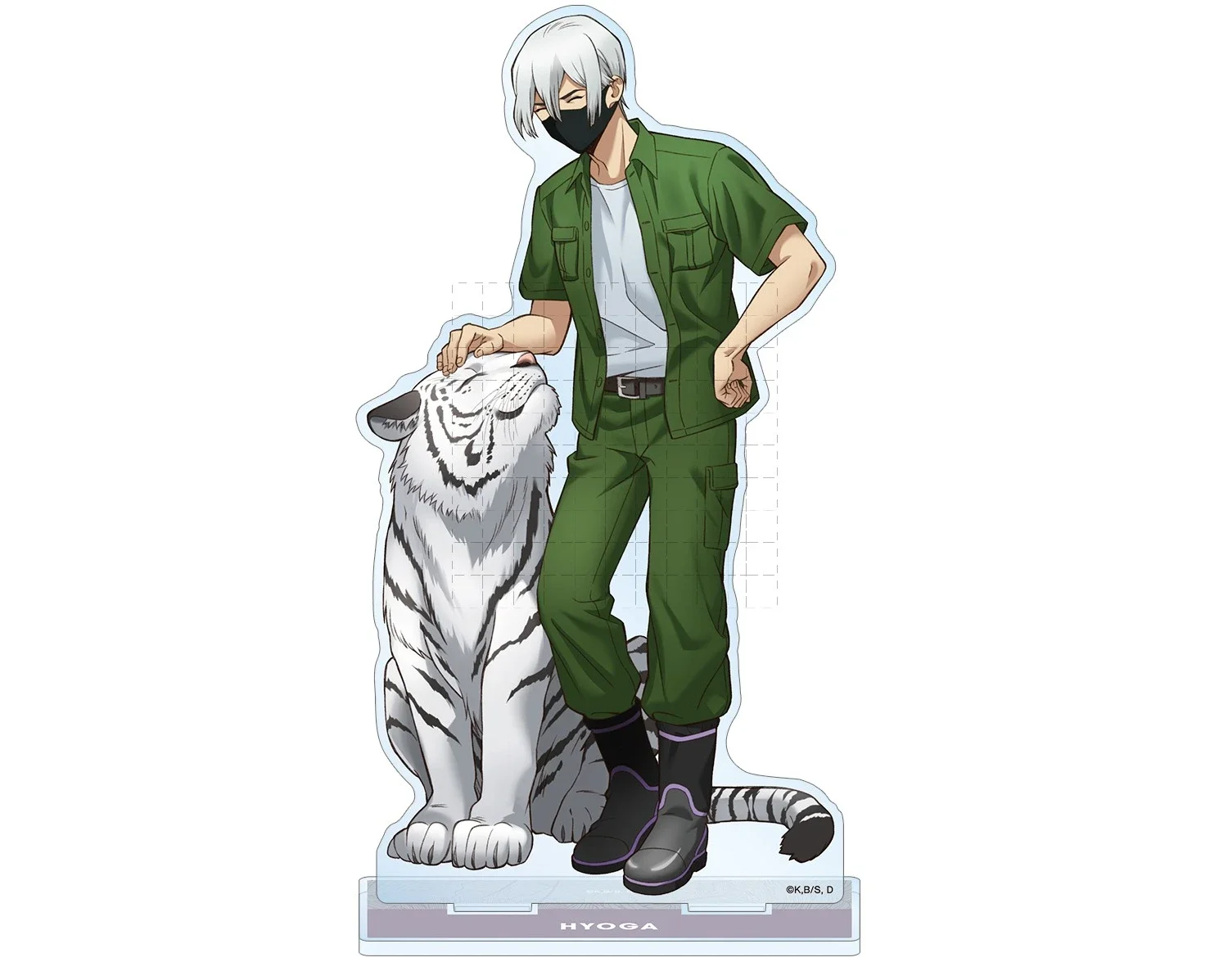 Game Ishigami Senku Shishio Tsukasa Asagiri Hyoga Saionji Ukyo Acrylic Stand Doll Anime Figure Model Plate Cosplay Toy for Gift