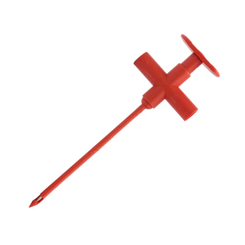 Multimeter Test Leads Kit With Alligator Clips, Puncture Probe, Wire-Piercing Test Hooks Professional Electrical Testing