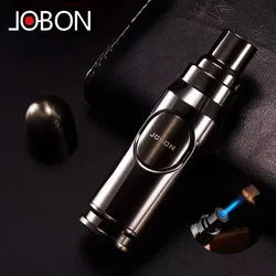 JOBON New Bullet-shaped Lighter Jet Multi-purpose Butane Gas Torch Lighter Spray Gun Cigarette Lighter Men’s Gift Ignition Tool