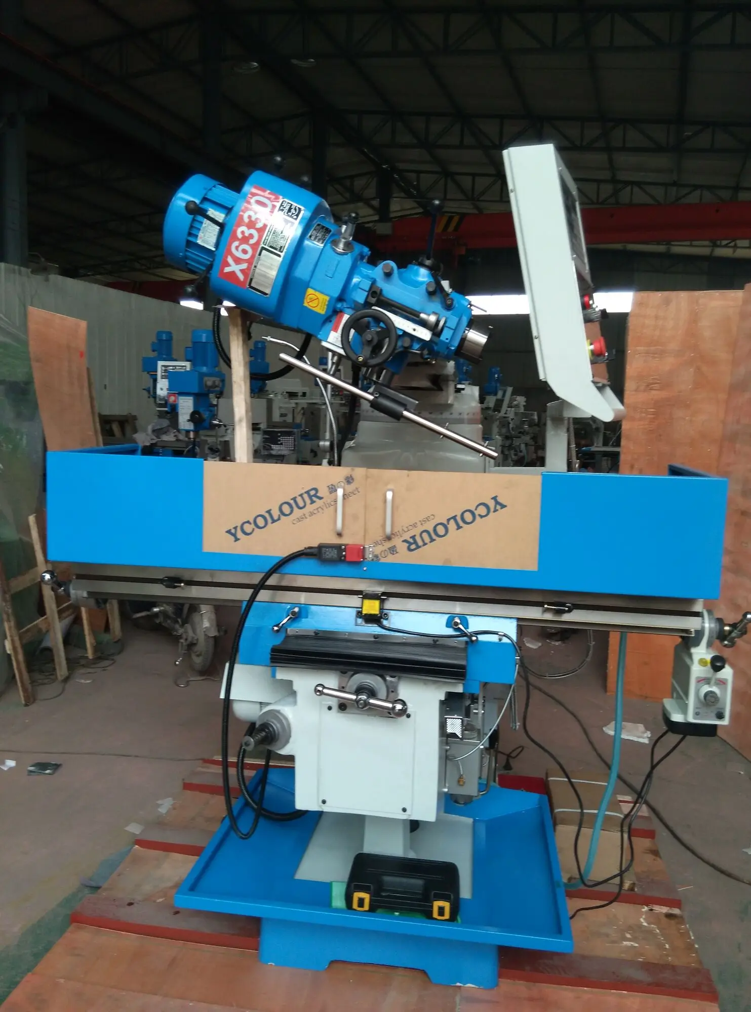 X6330 Torreta vertical con función metálica resistente Milg Hine