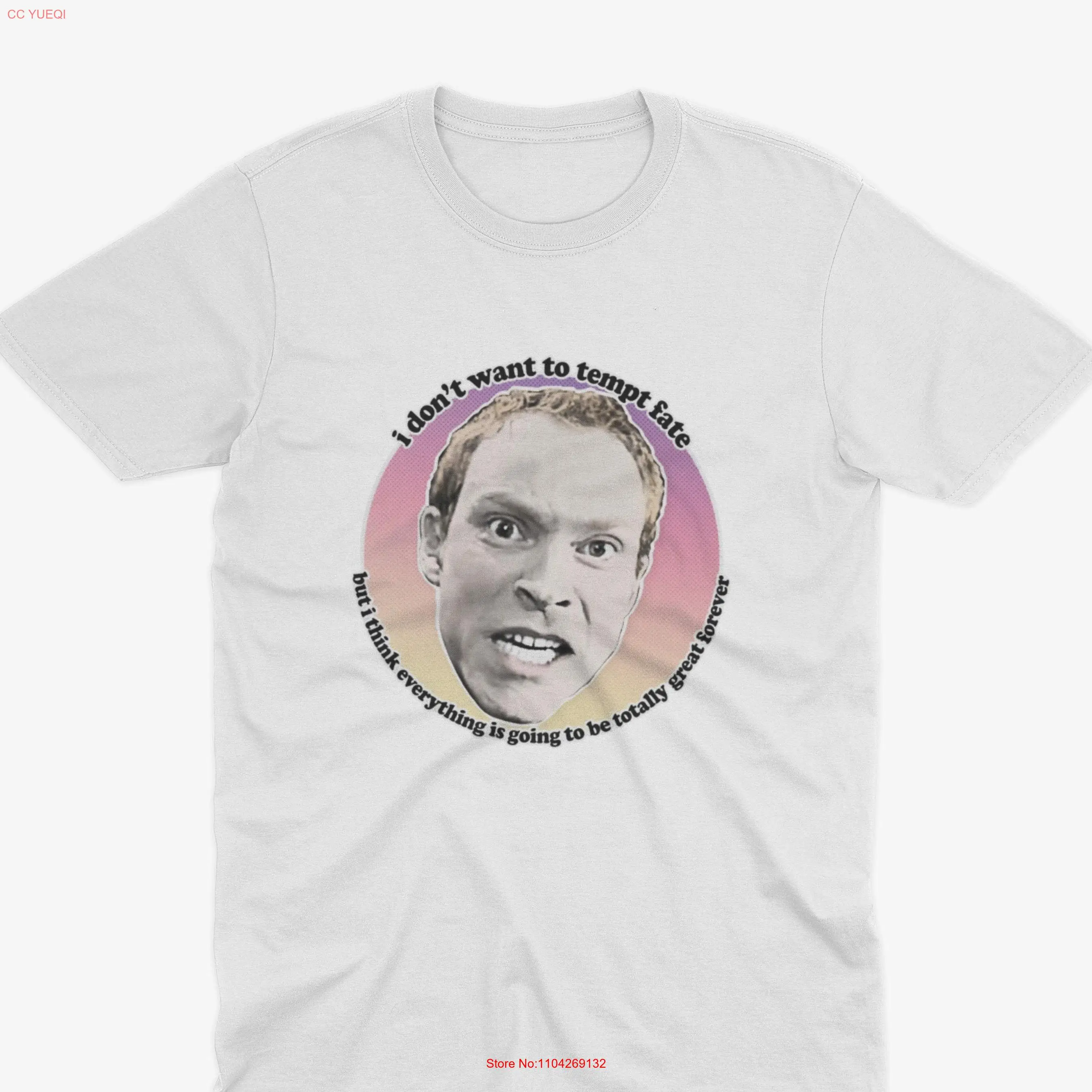 تي شيرت جيريمي أوزبورن اقتباس تي شيرت Peep Show Mark Corrigan Fan Jez بأكمام طويلة أو قصيرة